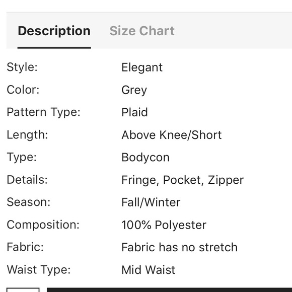 5⭐️ Polly plaid skirt - Picture 7 of 7